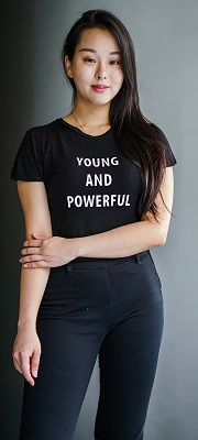 Young and Powerful Woman